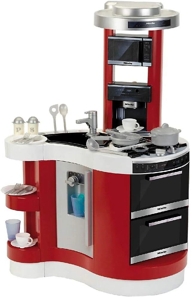Cuisine complètement équipée avec des ustensiles Ultra – Modernes, avec Batterie de Cuisine et dînette, à partir de Trois Ans