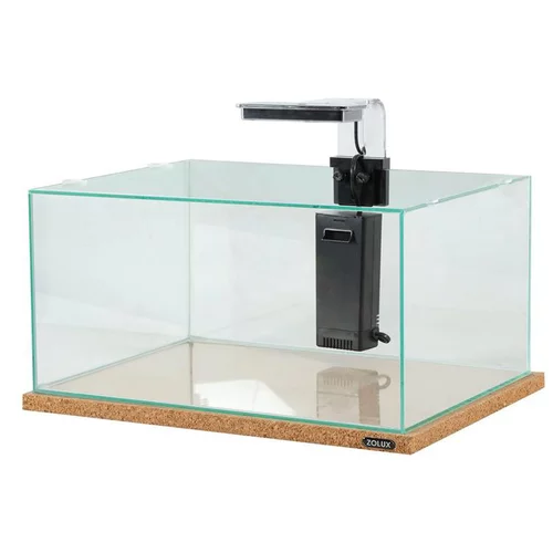 Aquarium équipé avec filtre cascade et Led coloris noir Zolux Betta - 20 L