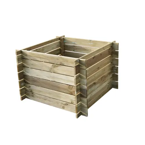 Composteur Jardipolys Cardon - 80 x 80 x 60 cm - 250 L