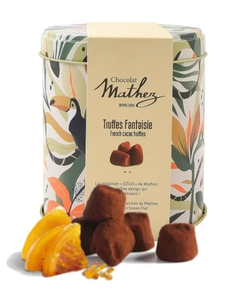Truffes aux écorces d'orange bio Mathez - 200 g