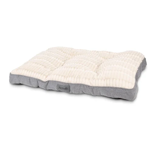 Couchage pour chien coloris gris coussin Scruffs Ellen - Taille L 100 x 70 x 10 cm