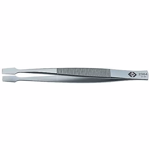 C.K T2364 Pince brucelle 127 SA spatule 105 mm – brucelle précision inox