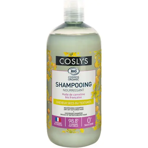 Shampooing nourrissant bio Coslys cheveux secs et abîmés - 500 ml