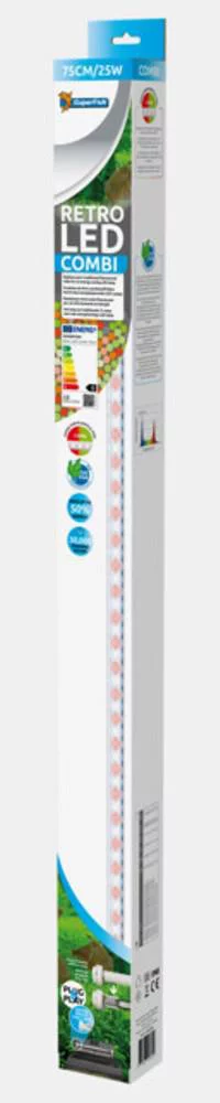Eclairage aquarium kitRetro LED combi 75 cm remplacement T5 & T Superfish Aquadistri - 25 W
