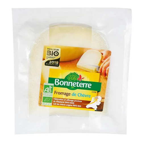 Portion de gouda de chèvre origine Hollande bio Bonneterre - 200 g