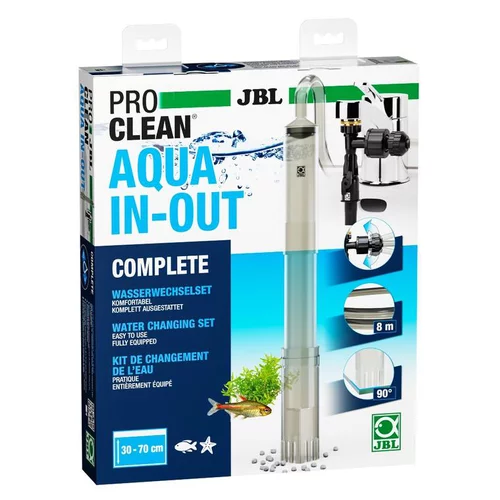 Kit complet de changement d'eau pour aquarium coloris blanc JBL ProClean Aqua In Out