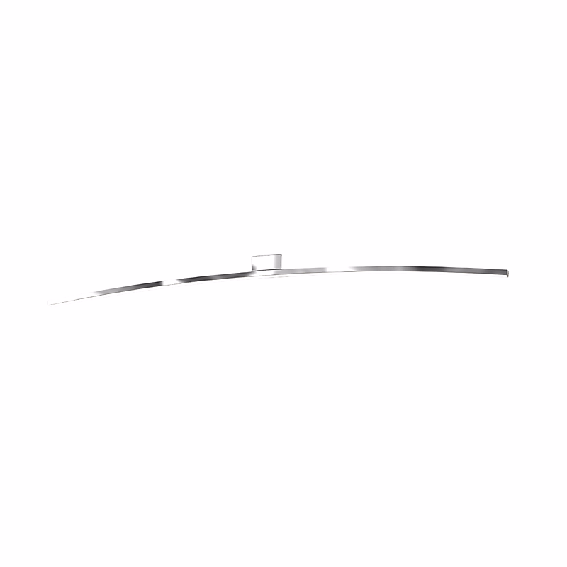 Applique Toplight Curved Avec Led Intégrée – Structure En Métal Chromé, Design Moderne 90 × 7 × 16Cm 15W