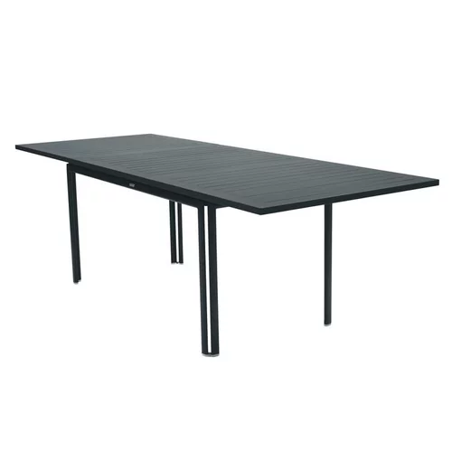 Table coloris gris orage en aluminium Fermob Costa - 160 x 240 x 91 cm