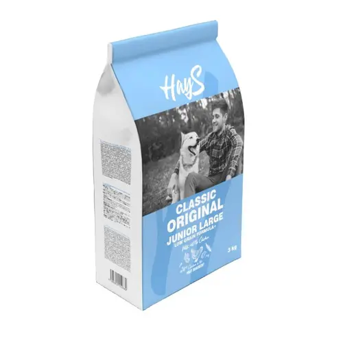 Croquette pour chiot de grande race au poulet Hays Classic - 3 kg