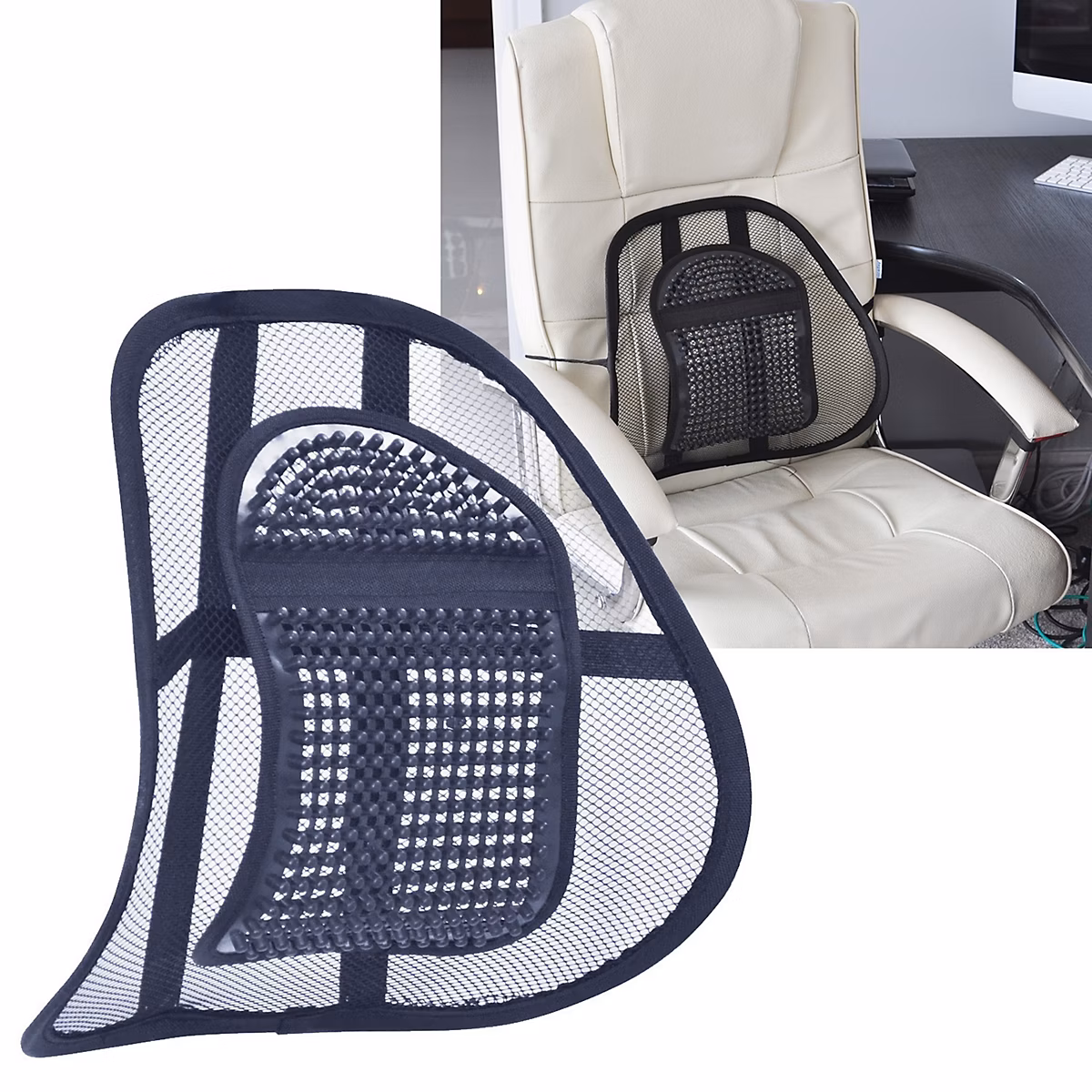 Coussin de Maintien des Lombaires à circulation d'air – Aidapt VM936BC