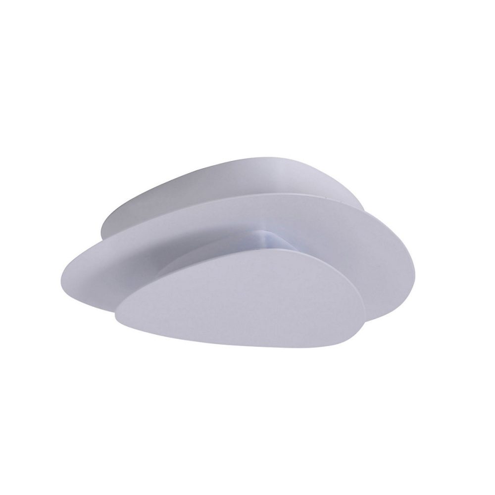 Luminaire et éclairage intérieur – Applique murale et plafonnier LED 'Liso' blanc