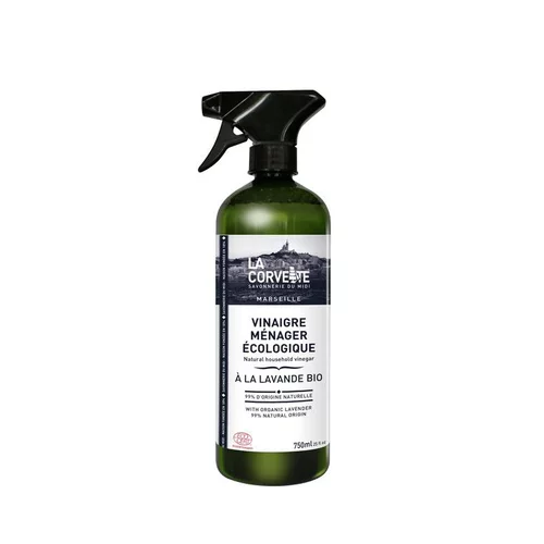 Vinaigre ménager écologique bio en spray La Corvette - 750 ml