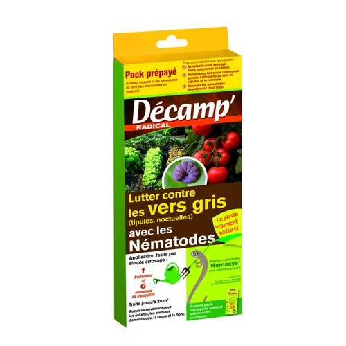 Nématodes contre vers gris 20 m²