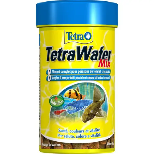 Nourriture mixte pour poissons, 48g - 100ml, TETRA Wafermix