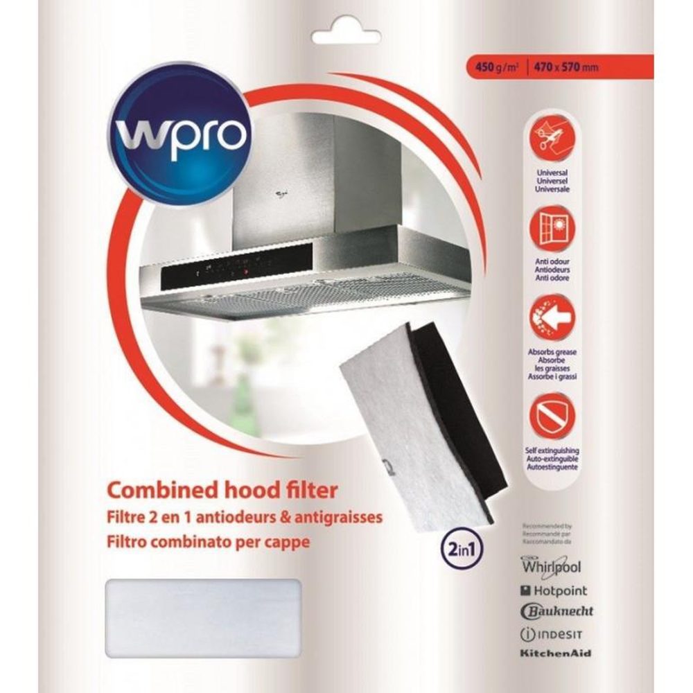 WPRO Filtre à charbon W UCF 016 – Solutions extérieures