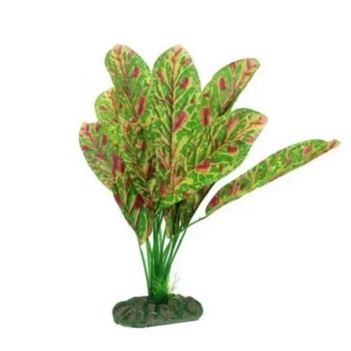 Plante artificielle bicolore pour aquarium AQUA NOVA - Hauteur 30cm
