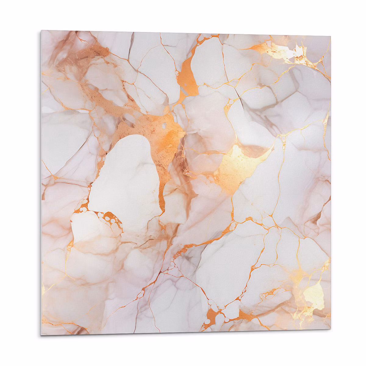 Carreau Vinyl Adhésif Wallfluent 20 × 20 cm Marbre Élégant Veiné 20 pièces