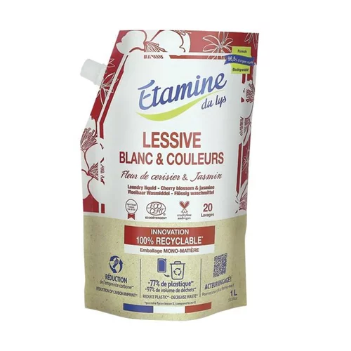 Doypack Lessive Fleur de cerisier Jasmin1 L