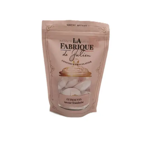Sachet de guimauves framboise La Fabrique de Julien - 100 g