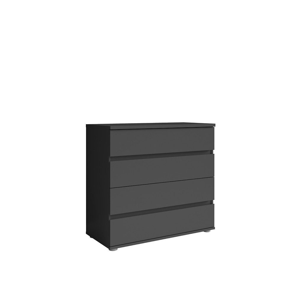 Commode 4 tiroirs – gris graphite, Collection NOFI