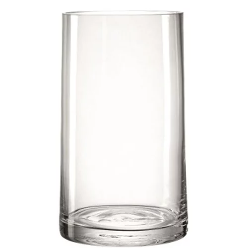 Vase en verre transparent Novara - H 26 cm