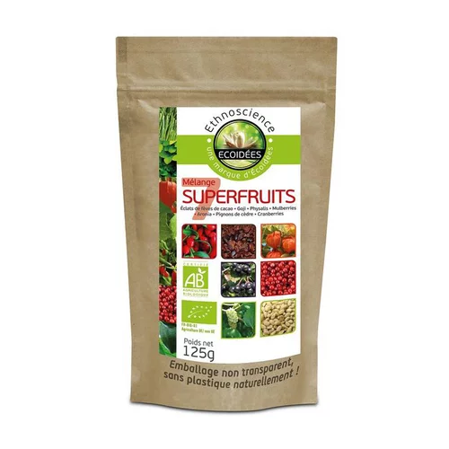 Mélange de 7 superfruits bio en sachet Écoidées - 125 g