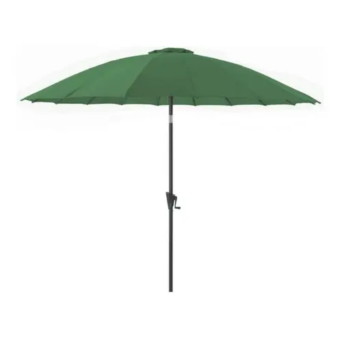 Parasol droit rond coloris amande - Ø 300 cm