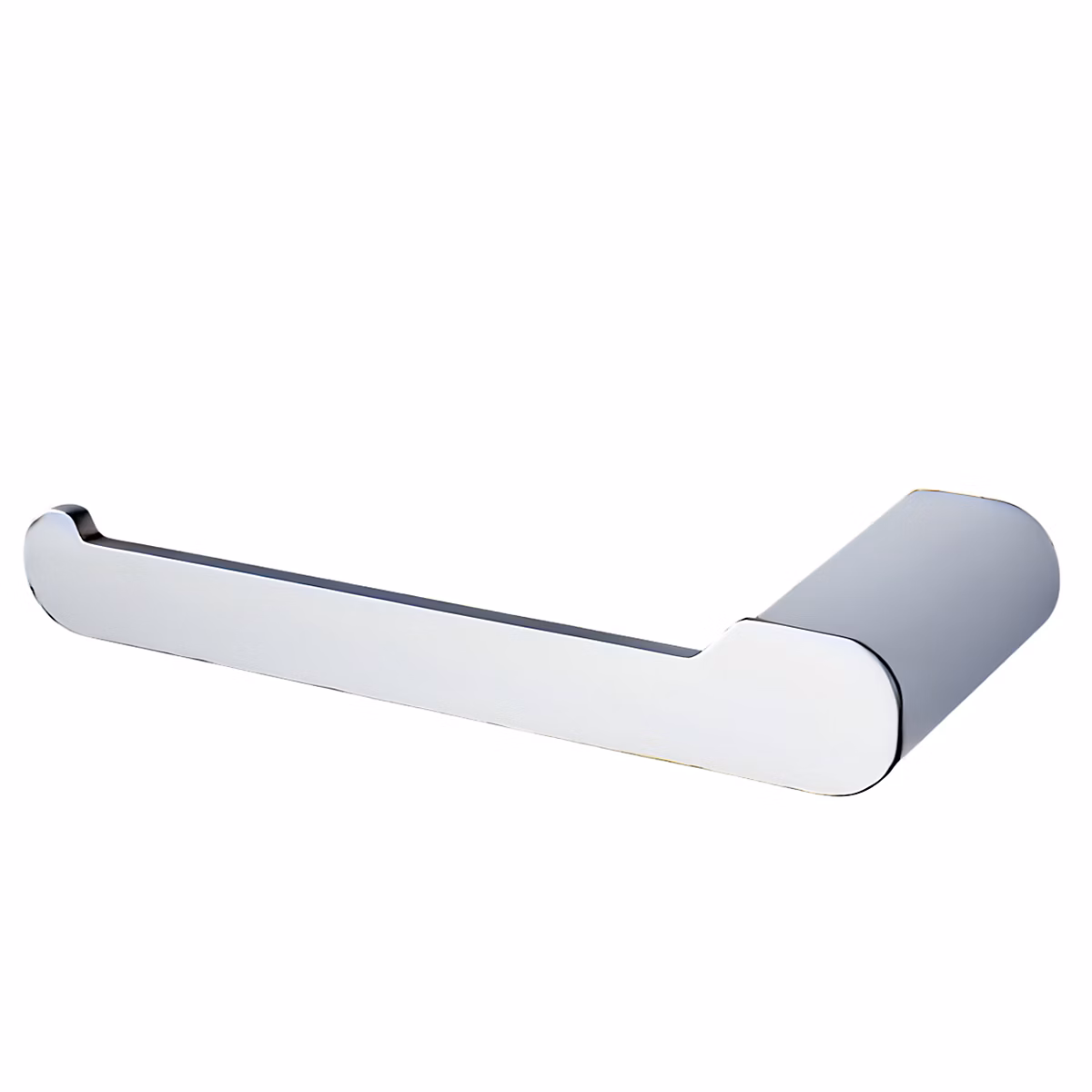 BALNEO – porte, papier toilette en acier inox argenté chromé, dérouleur QARX inoxydable, support papier WC en métal
