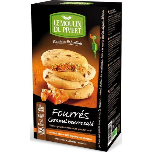 Cookies au Caramel Beurre Salé bio - 175 gr