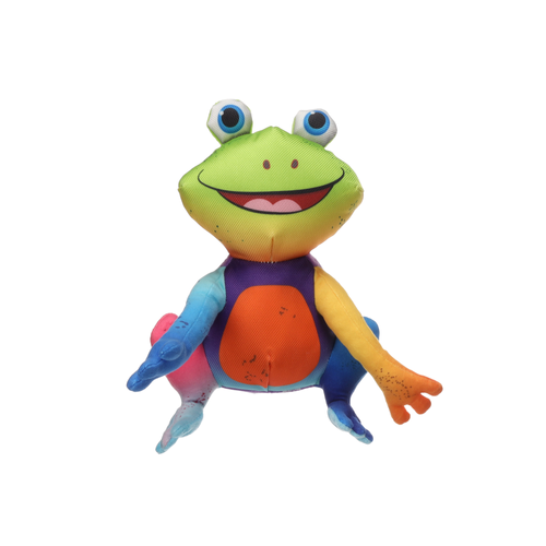 JOUET POUR CHIEN 'CLORA' FLAMINGO® - GRENOUILLE VERTE - 20x16,5x24CM