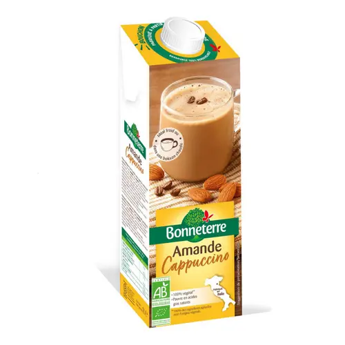 Boisson végétale amande cappuccino bio Bonneterre - 1 L