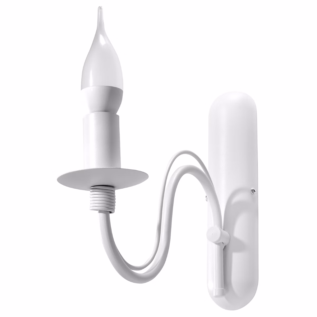 Applique en acier 1 lampes 6 × 25 × 25cm Sollux