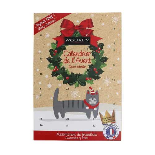 Calendrier de l’avent pour chats Wouapy