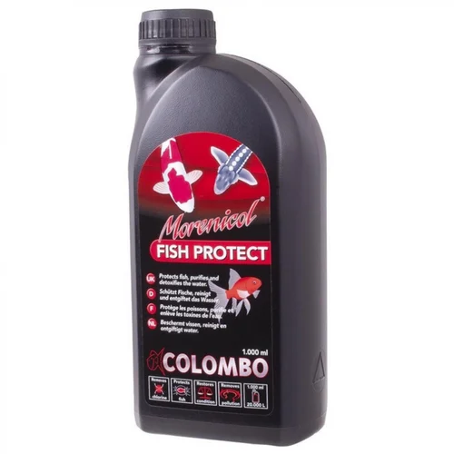 Conditionneur d'eau pour bassin, COLOMBO Fish Protect - 1L