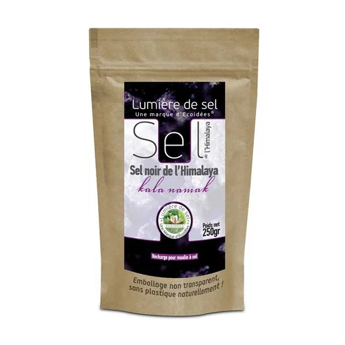 Sel noir de l'Himalaya recharge 250g