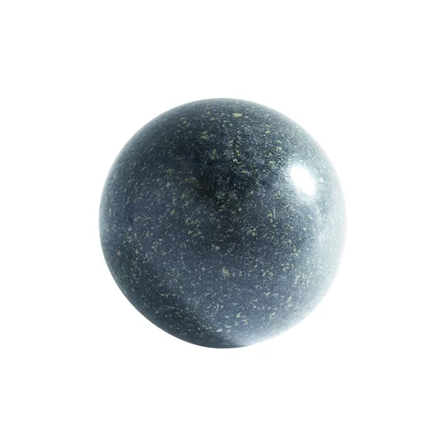 Sphère décorative en granit noir Penez Herman - 20 cm