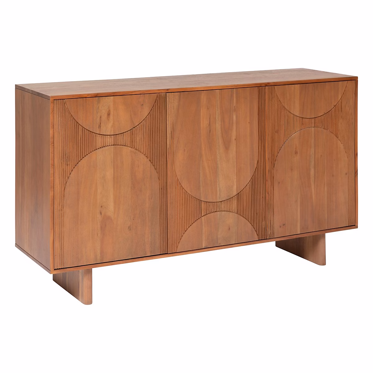 Meuble – Buffet 3 portes en bois massif NANDA
