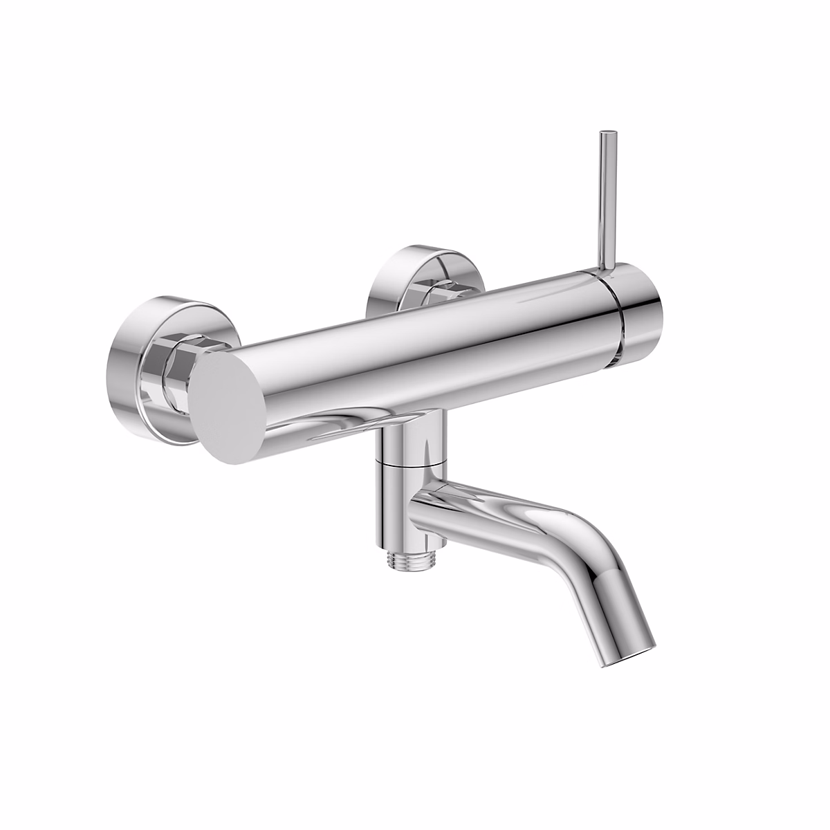 BALNEO Robinet de baignoire argent Acier inoxydable – Mitigeur mural pour baignoire CASCADE