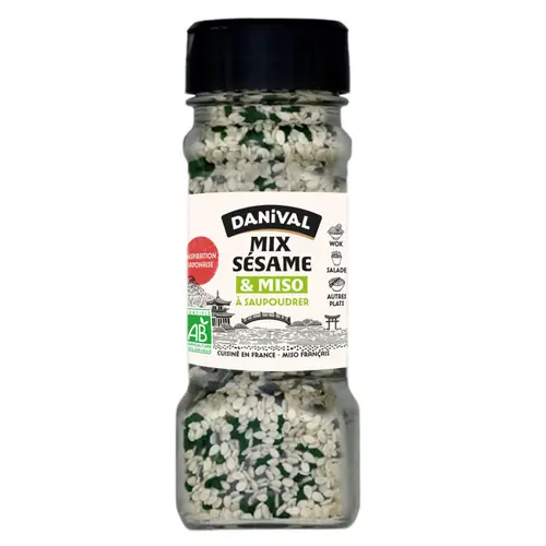 Mix bio sésame et miso Danival - 45 g