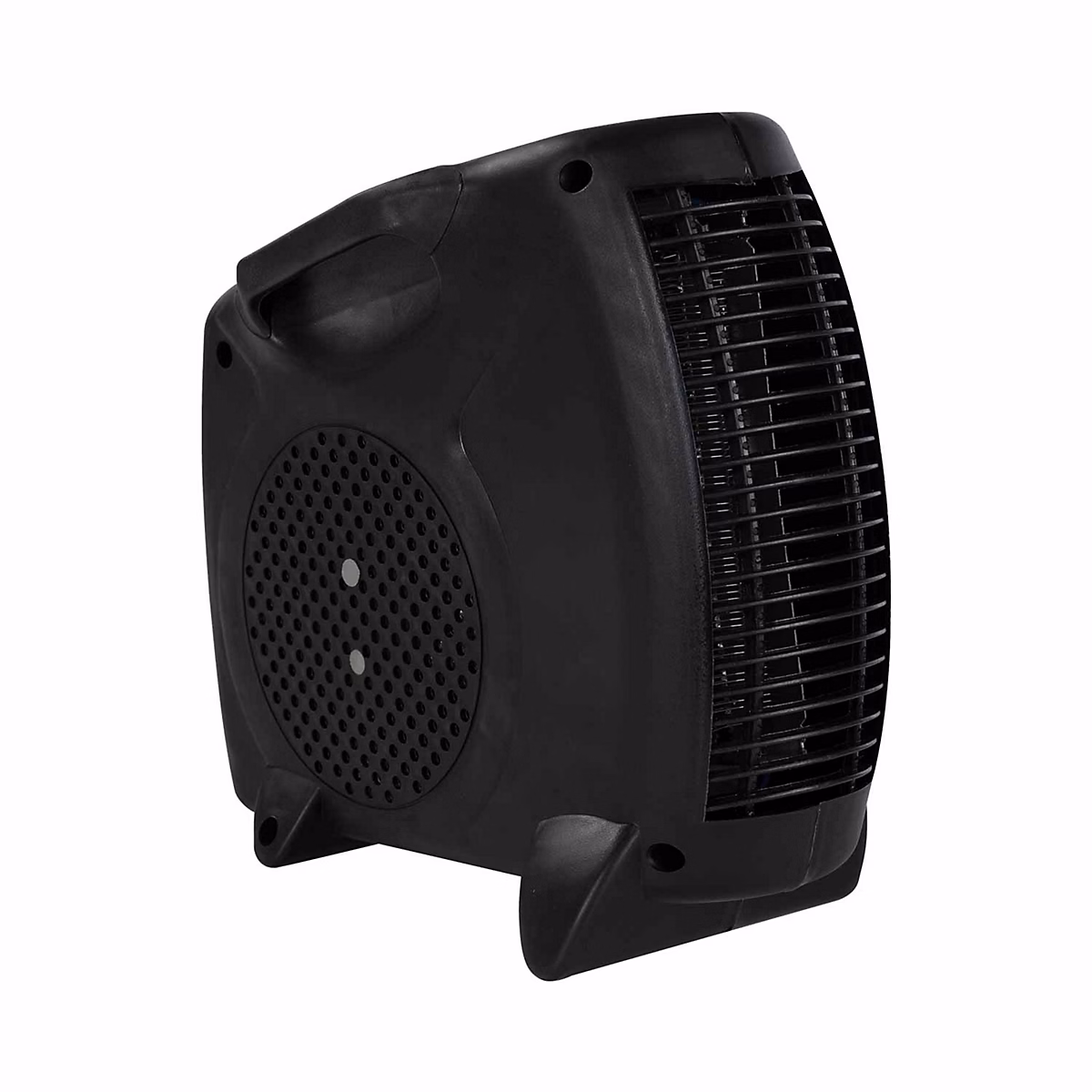 Chauffage d'appoint – Chauffage Compact Vertical/Horizontal Noir 2000W Raydan Home