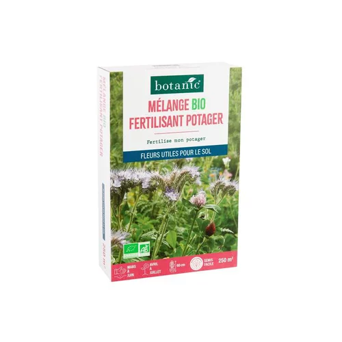 Mélange de graines fertilisant pour potager bio botanic® - graines à semer (250 m²)