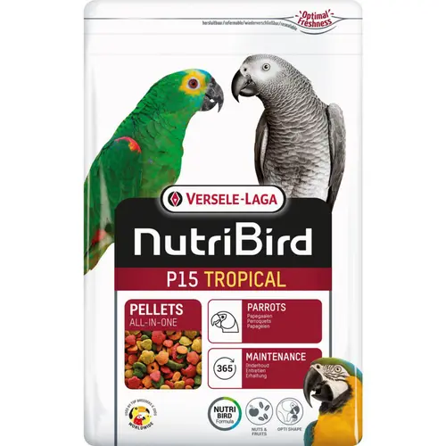 Aliment pour perroquets Versele Laga NutriBird P15 Tropical pellets - 4 kg