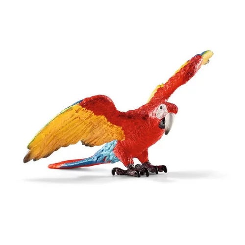 Figurine Ara Série Animaux Sauvages 8,3x8,4x5,3 cm