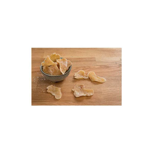 Gingembre confit en lamelles - Prix au kilo