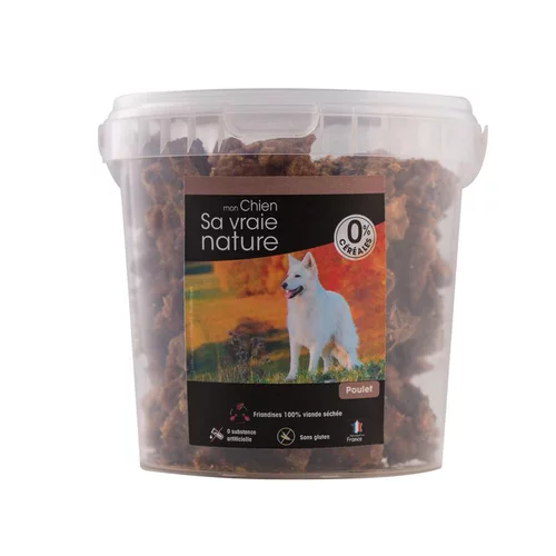 Friandises pour chien 100% poulet Sa vraie nature - 350 g