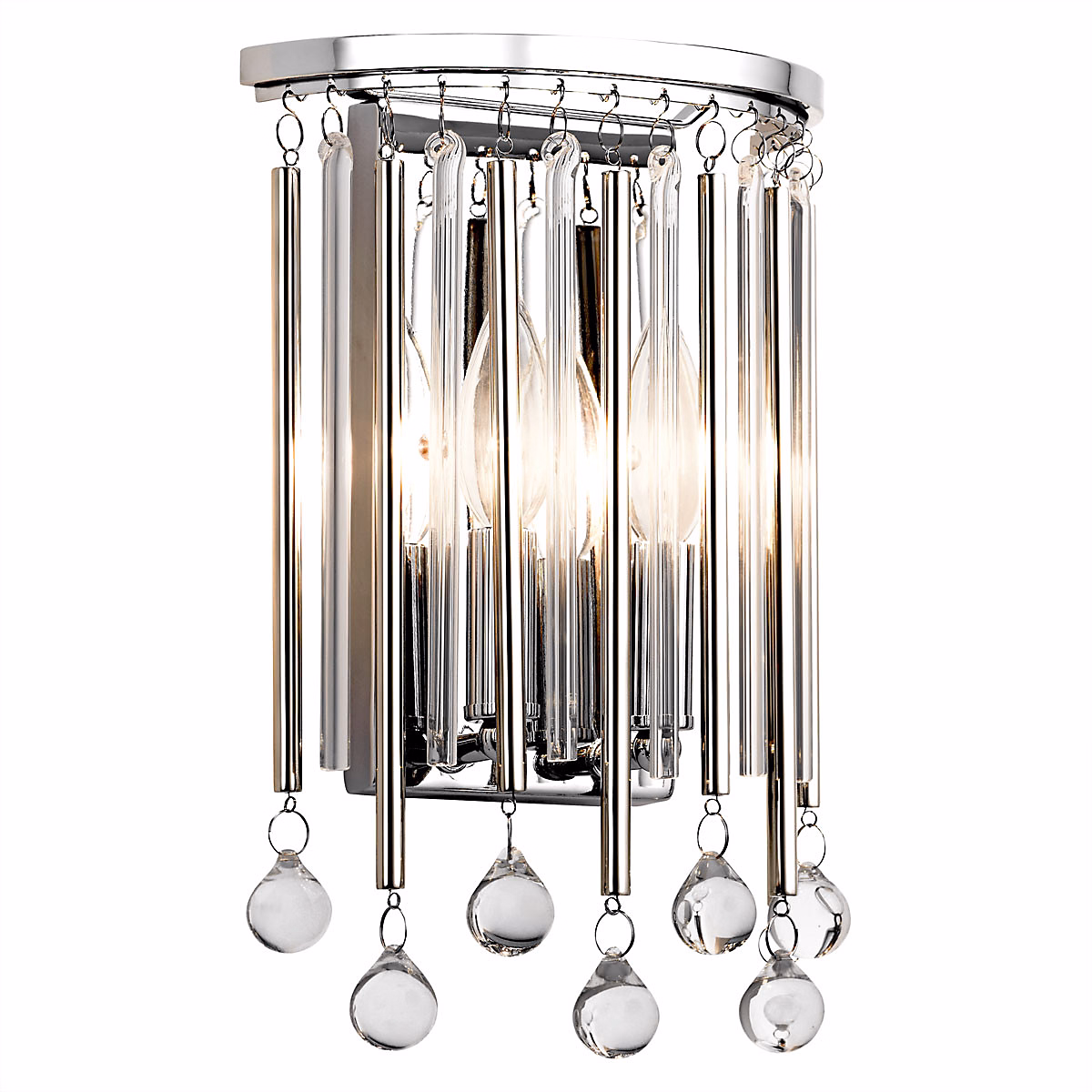 Luminaire et éclairage intérieur – Elstead Kichler Piper Applique Chrome Poli