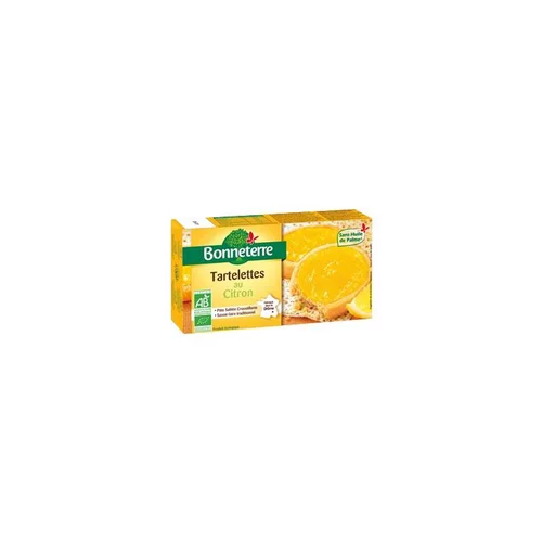 Tartelettes au citron Bonneterre bio 125 g