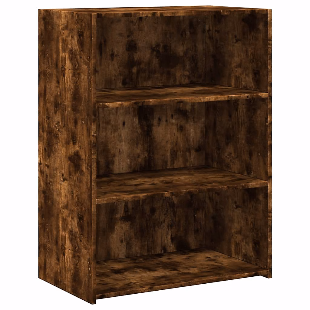 Buffet chêne fumé 70 × 41 × 93 cm bois d'ingénierie vidaXL