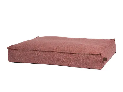 Matelas pour chien coloris orange Fantail Eco Stargaze Fire Brick - 120 x 90 cm