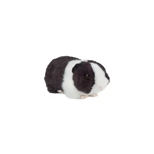 Cochon d'Inde noir avec son Living Nature - 18 cm